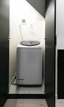 スペースを有効につかった無駄のない設計
